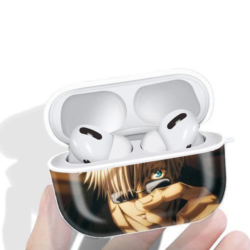 呪術廻戦 Jujutsu Kaisen 【AirPods Pro用】ハードシェル保護ケース 耐衝撃・防指紋・カラビナ付き商品仕様