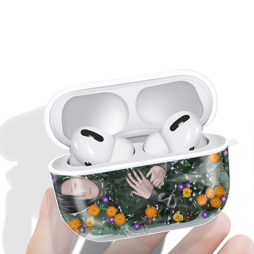呪術廻戦 Jujutsu Kaisen 【AirPods Pro用】ハードシェル保護ケース 耐衝撃・防指紋・カラビナ付き商品仕様