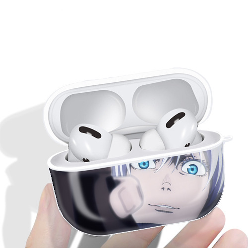 呪術廻戦 Jujutsu Kaisen 【AirPods Pro用】ハードシェル保護ケース 耐衝撃・防指紋・カラビナ付き商品仕様