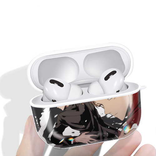 呪術廻戦 Jujutsu Kaisen 【AirPods Pro用】ハードシェル保護ケース 耐衝撃・防指紋・カラビナ付き商品仕様
