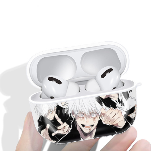 呪術廻戦 Jujutsu Kaisen 【AirPods Pro用】ハードシェル保護ケース 耐衝撃・防指紋・カラビナ付き商品仕様