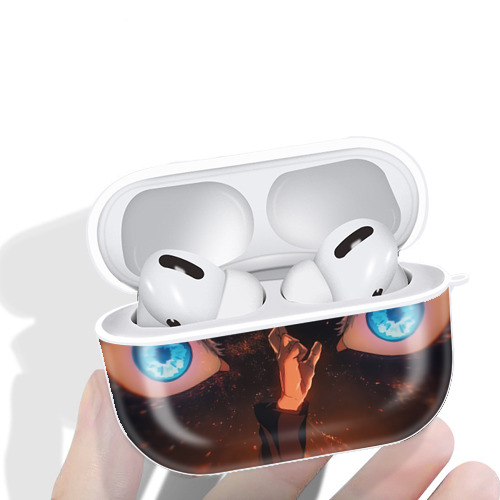 呪術廻戦 Jujutsu Kaisen 【AirPods Pro用】ハードシェル保護ケース 耐衝撃・防指紋・カラビナ付き商品仕様