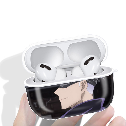 呪術廻戦 Jujutsu Kaisen 【AirPods Pro用】ハードシェル保護ケース 耐衝撃・防指紋・カラビナ付き商品仕様