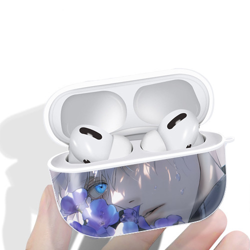 呪術廻戦 Jujutsu Kaisen 【AirPods Pro用】ハードシェル保護ケース 耐衝撃・防指紋・カラビナ付き商品仕様