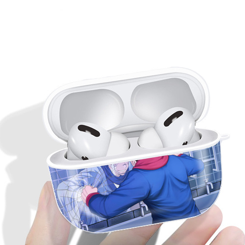 呪術廻戦 Jujutsu Kaisen 【AirPods Pro用】ハードシェル保護ケース 耐衝撃・防指紋・カラビナ付き商品仕様