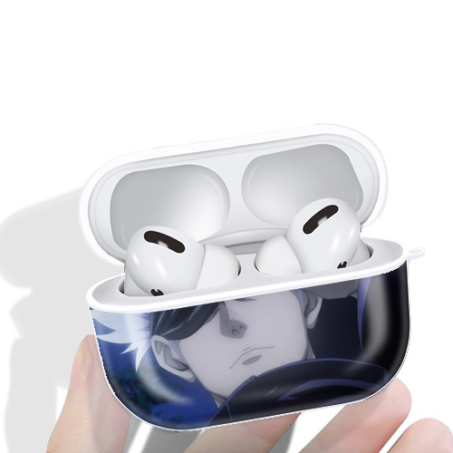 呪術廻戦 Jujutsu Kaisen 【AirPods Pro用】ハードシェル保護ケース 耐衝撃・防指紋・カラビナ付き商品仕様