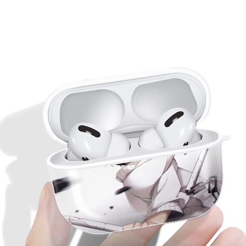 呪術廻戦 Jujutsu Kaisen 【AirPods Pro用】ハードシェル保護ケース 耐衝撃・防指紋・カラビナ付き商品仕様