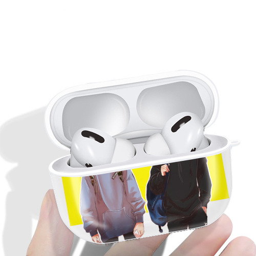 呪術廻戦 Jujutsu Kaisen 【AirPods Pro用】ハードシェル保護ケース 耐衝撃・防指紋・カラビナ付き商品仕様