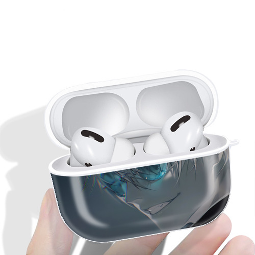 呪術廻戦 Jujutsu Kaisen 【AirPods Pro用】ハードシェル保護ケース 耐衝撃・防指紋・カラビナ付き商品仕様