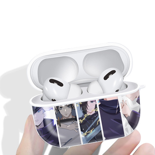 呪術廻戦 Jujutsu Kaisen 【AirPods Pro用】ハードシェル保護ケース 耐衝撃・防指紋・カラビナ付き商品仕様