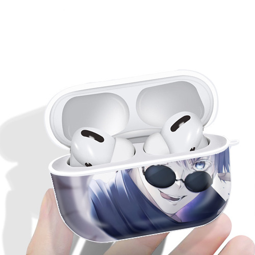 呪術廻戦 Jujutsu Kaisen 【AirPods Pro用】ハードシェル保護ケース 耐衝撃・防指紋・カラビナ付き商品仕様