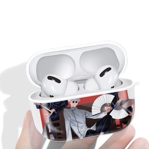 呪術廻戦 Jujutsu Kaisen 【AirPods Pro用】ハードシェル保護ケース 耐衝撃・防指紋・カラビナ付き商品仕様