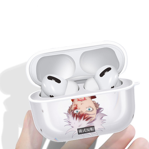 呪術廻戦 Jujutsu Kaisen 【AirPods Pro用】ハードシェル保護ケース 耐衝撃・防指紋・カラビナ付き商品仕様