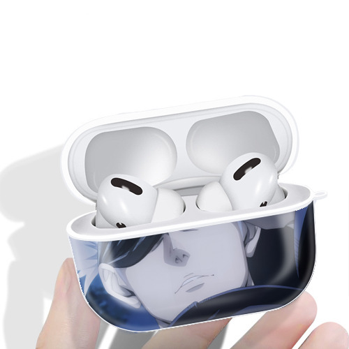呪術廻戦 Jujutsu Kaisen 【AirPods Pro用】ハードシェル保護ケース 耐衝撃・防指紋・カラビナ付き商品仕様