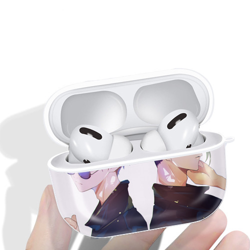 呪術廻戦 Jujutsu Kaisen 【AirPods Pro用】ハードシェル保護ケース 耐衝撃・防指紋・カラビナ付き商品仕様