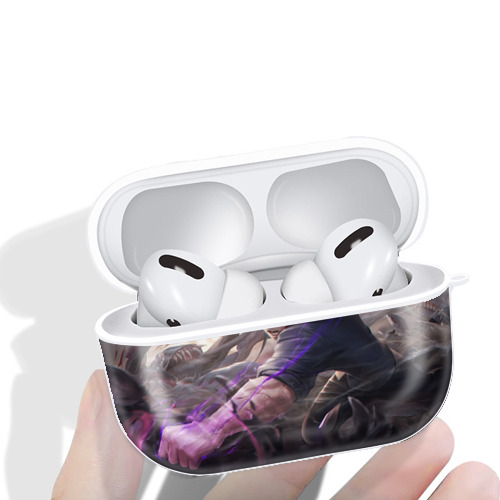 呪術廻戦 Jujutsu Kaisen 【AirPods Pro用】ハードシェル保護ケース 耐衝撃・防指紋・カラビナ付き商品仕様