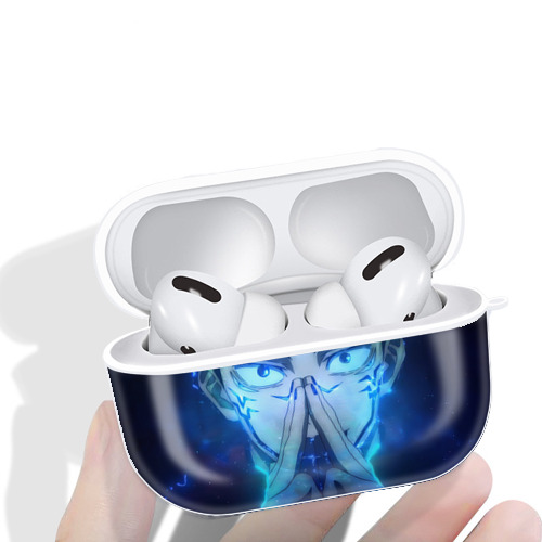 呪術廻戦 Jujutsu Kaisen 【AirPods Pro用】ハードシェル保護ケース 耐衝撃・防指紋・カラビナ付き商品仕様