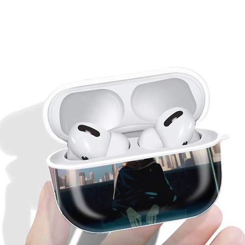 呪術廻戦 Jujutsu Kaisen 【AirPods Pro用】ハードシェル保護ケース 耐衝撃・防指紋・カラビナ付き商品仕様