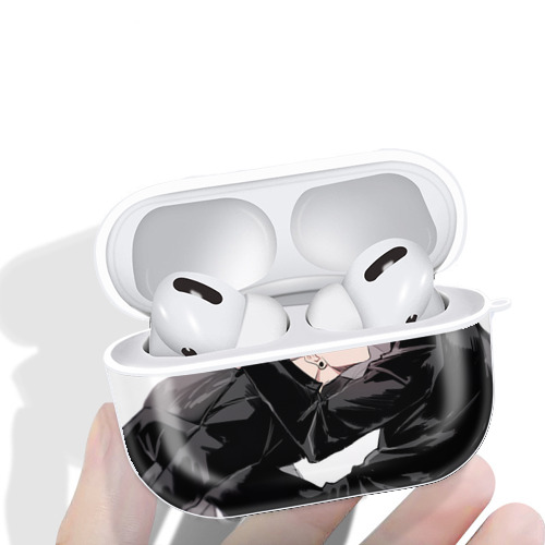 呪術廻戦 Jujutsu Kaisen 【AirPods Pro用】ハードシェル保護ケース 耐衝撃・防指紋・カラビナ付き商品仕様