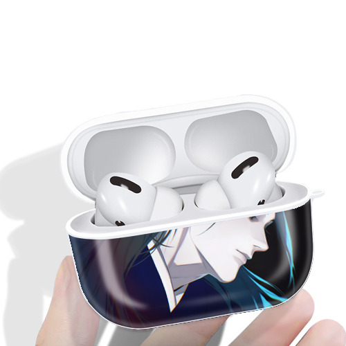 呪術廻戦 Jujutsu Kaisen 【AirPods Pro用】ハードシェル保護ケース 耐衝撃・防指紋・カラビナ付き商品仕様