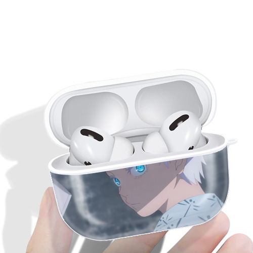 呪術廻戦 Jujutsu Kaisen 【AirPods Pro用】ハードシェル保護ケース 耐衝撃・防指紋・カラビナ付き商品仕様