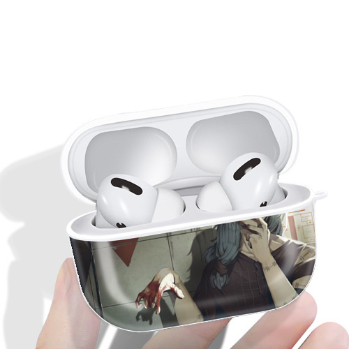 呪術廻戦 Jujutsu Kaisen 【AirPods Pro用】ハードシェル保護ケース 耐衝撃・防指紋・カラビナ付き商品仕様