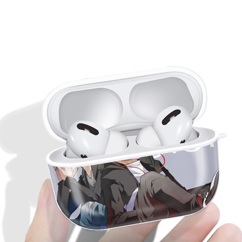 呪術廻戦 Jujutsu Kaisen 【AirPods Pro用】ハードシェル保護ケース 耐衝撃・防指紋・カラビナ付き商品仕様