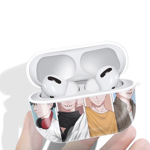呪術廻戦 Jujutsu Kaisen 【AirPods Pro用】ハードシェル保護ケース 耐衝撃・防指紋・カラビナ付き商品仕様