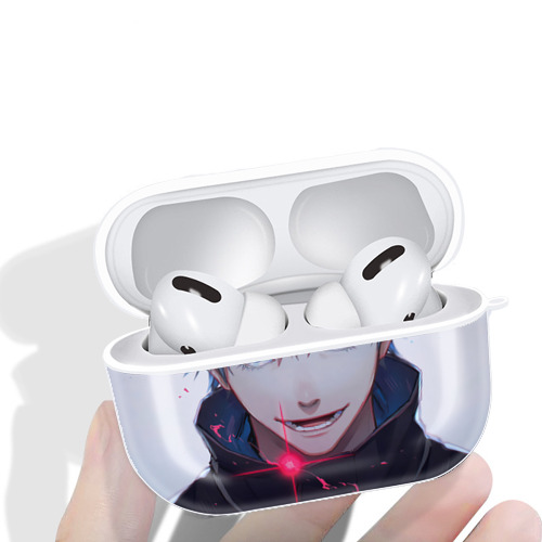 呪術廻戦 Jujutsu Kaisen 【AirPods Pro用】ハードシェル保護ケース 耐衝撃・防指紋・カラビナ付き商品仕様