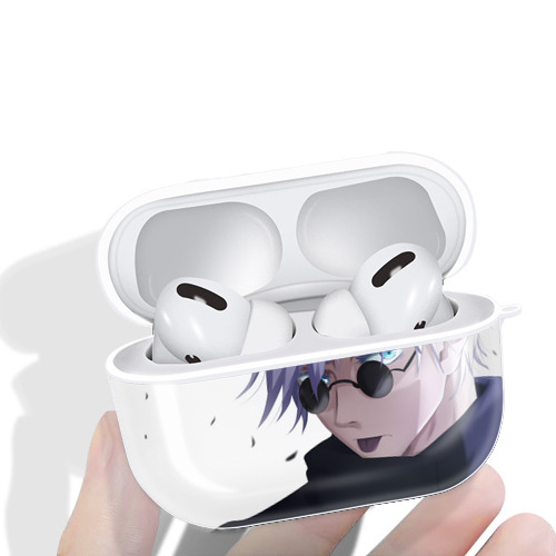 呪術廻戦 Jujutsu Kaisen 【AirPods Pro用】ハードシェル保護ケース 耐衝撃・防指紋・カラビナ付き商品仕様
