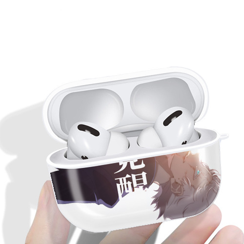 呪術廻戦 Jujutsu Kaisen 【AirPods Pro用】ハードシェル保護ケース 耐衝撃・防指紋・カラビナ付き商品仕様