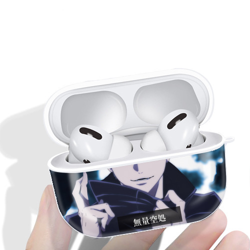 呪術廻戦 Jujutsu Kaisen 【AirPods Pro用】ハードシェル保護ケース 耐衝撃・防指紋・カラビナ付き商品仕様
