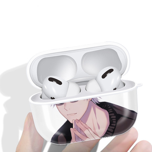 呪術廻戦 Jujutsu Kaisen 【AirPods Pro用】ハードシェル保護ケース 耐衝撃・防指紋・カラビナ付き商品仕様