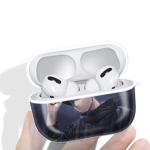 呪術廻戦 Jujutsu Kaisen 【AirPods Pro用】ハードシェル保護ケース 耐衝撃・防指紋・カラビナ付き商品仕様