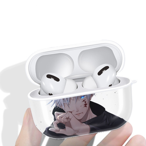 呪術廻戦 Jujutsu Kaisen 【AirPods Pro用】ハードシェル保護ケース 耐衝撃・防指紋・カラビナ付き商品仕様