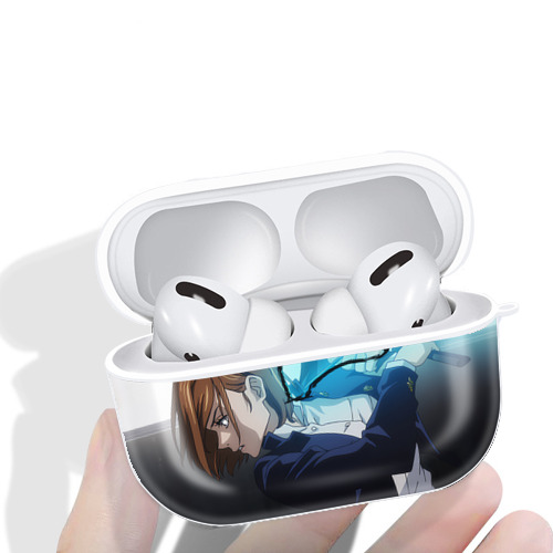 呪術廻戦 Jujutsu Kaisen 【AirPods Pro用】ハードシェル保護ケース 耐衝撃・防指紋・カラビナ付き商品仕様