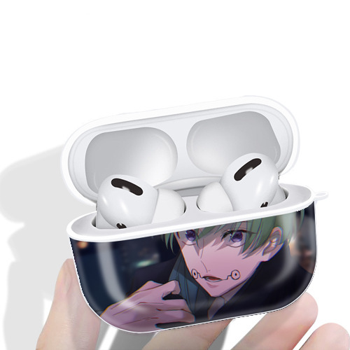 呪術廻戦 Jujutsu Kaisen 【AirPods Pro用】ハードシェル保護ケース 耐衝撃・防指紋・カラビナ付き商品仕様