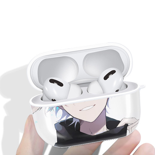 呪術廻戦 Jujutsu Kaisen 【AirPods Pro用】ハードシェル保護ケース 耐衝撃・防指紋・カラビナ付き商品仕様