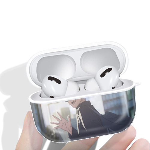呪術廻戦 Jujutsu Kaisen 【AirPods Pro用】ハードシェル保護ケース 耐衝撃・防指紋・カラビナ付き商品仕様