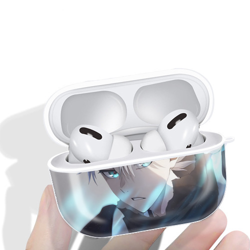 呪術廻戦 Jujutsu Kaisen 【AirPods Pro用】ハードシェル保護ケース 耐衝撃・防指紋・カラビナ付き商品仕様