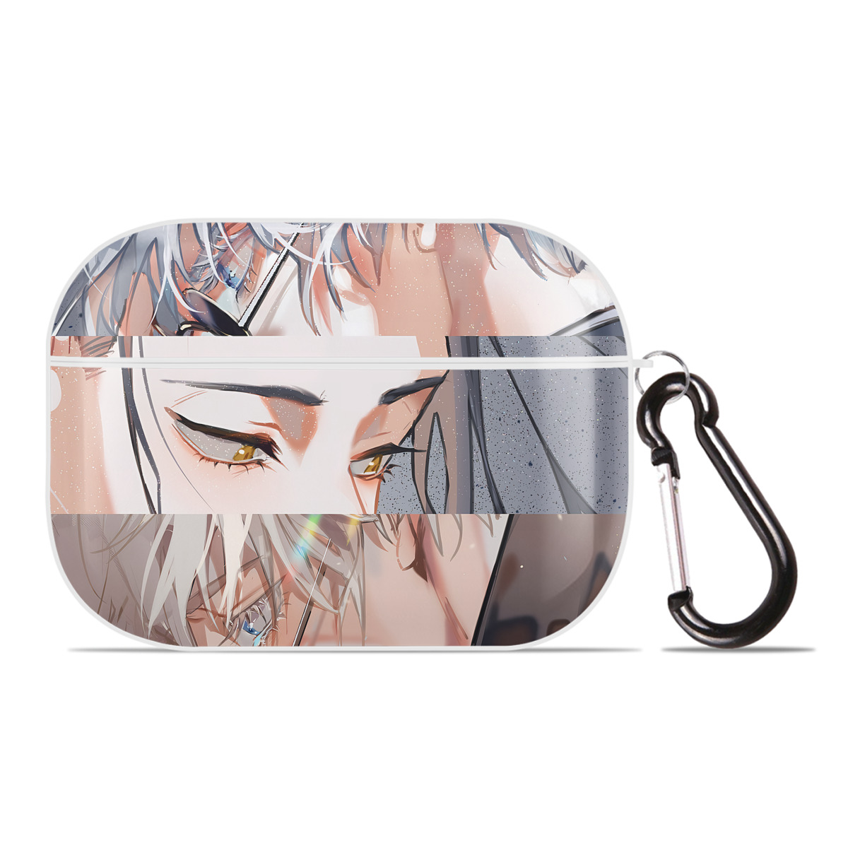 （画像用） 呪術廻戦 Jujutsu Kaisen 【AirPods Pro用】ハードシェル保護ケース 耐衝撃・防指紋・カラビナ付き商品仕様