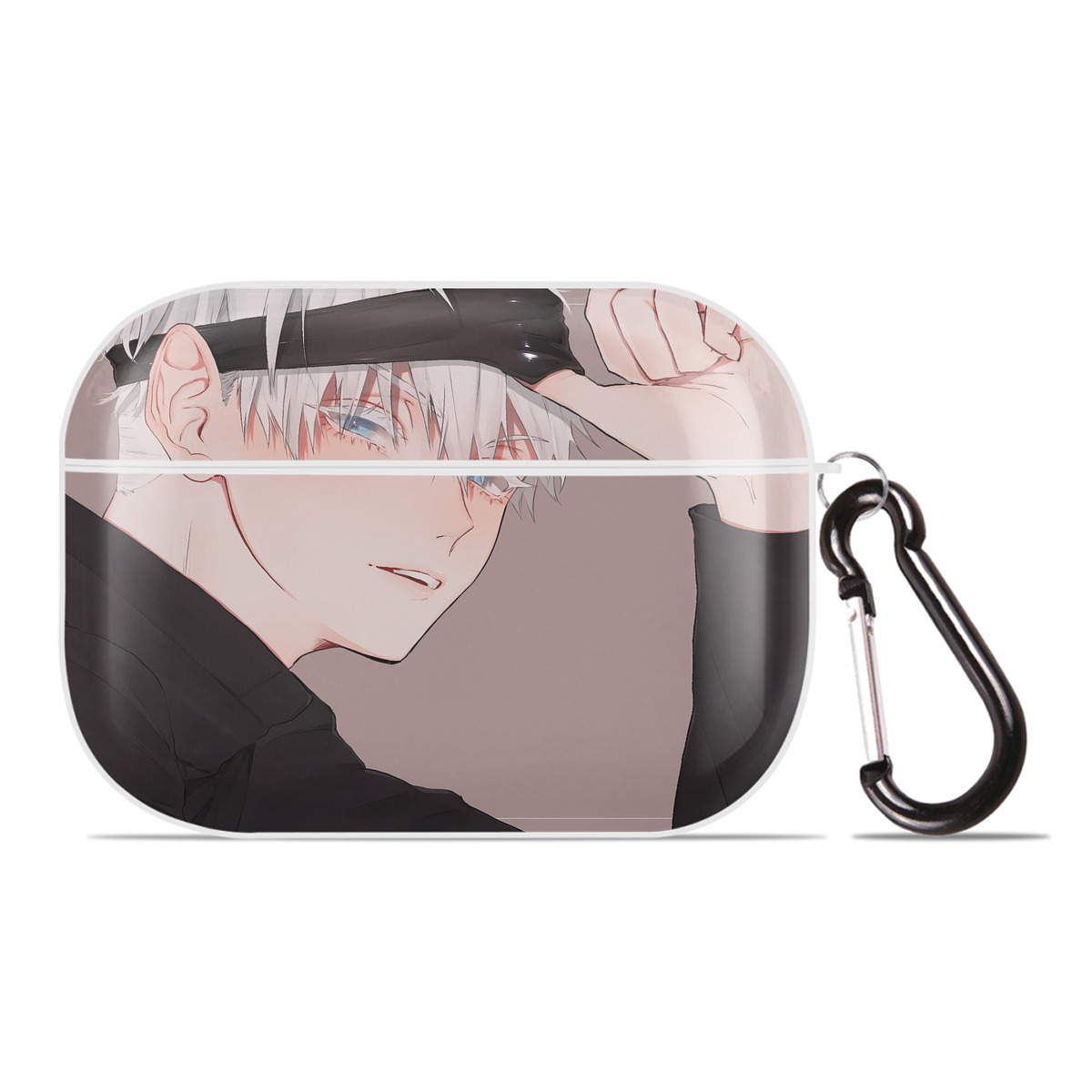 （画像用） 呪術廻戦 Jujutsu Kaisen 【AirPods Pro用】ハードシェル保護ケース 耐衝撃・防指紋・カラビナ付き商品仕様