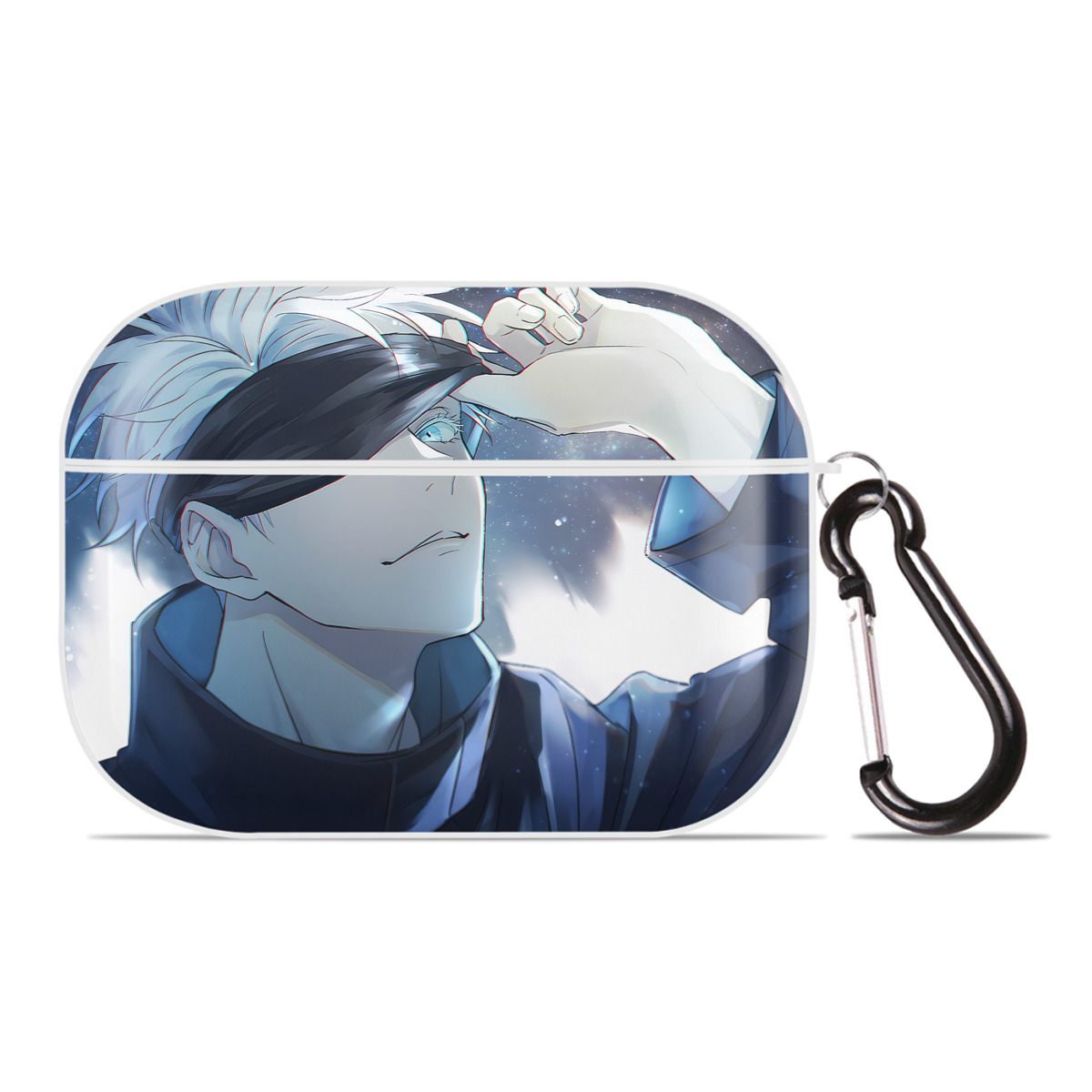 （画像用） 呪術廻戦 Jujutsu Kaisen 【AirPods Pro用】ハードシェル保護ケース 耐衝撃・防指紋・カラビナ付き商品仕様