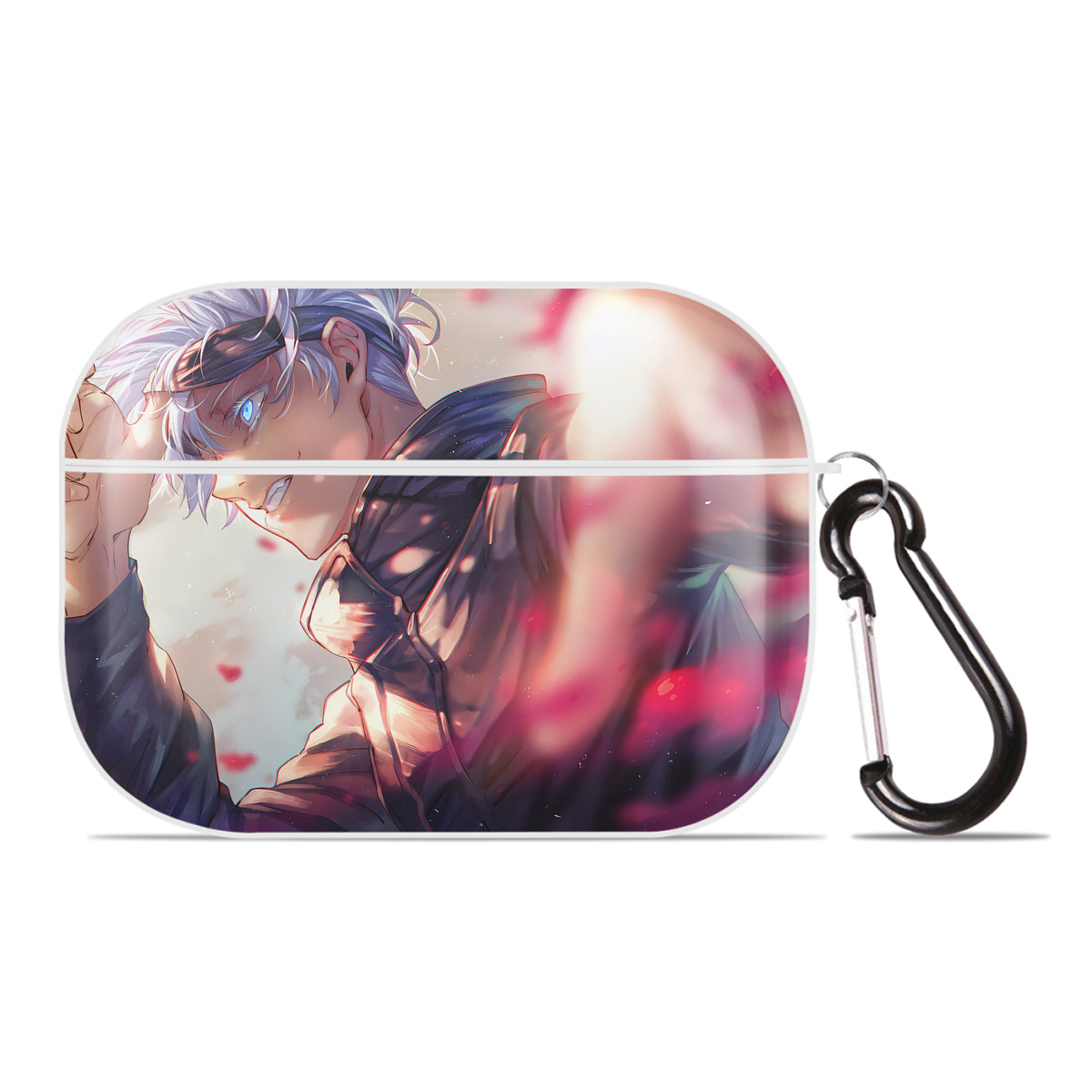 （画像用） 呪術廻戦 Jujutsu Kaisen 【AirPods Pro用】ハードシェル保護ケース 耐衝撃・防指紋・カラビナ付き商品仕様