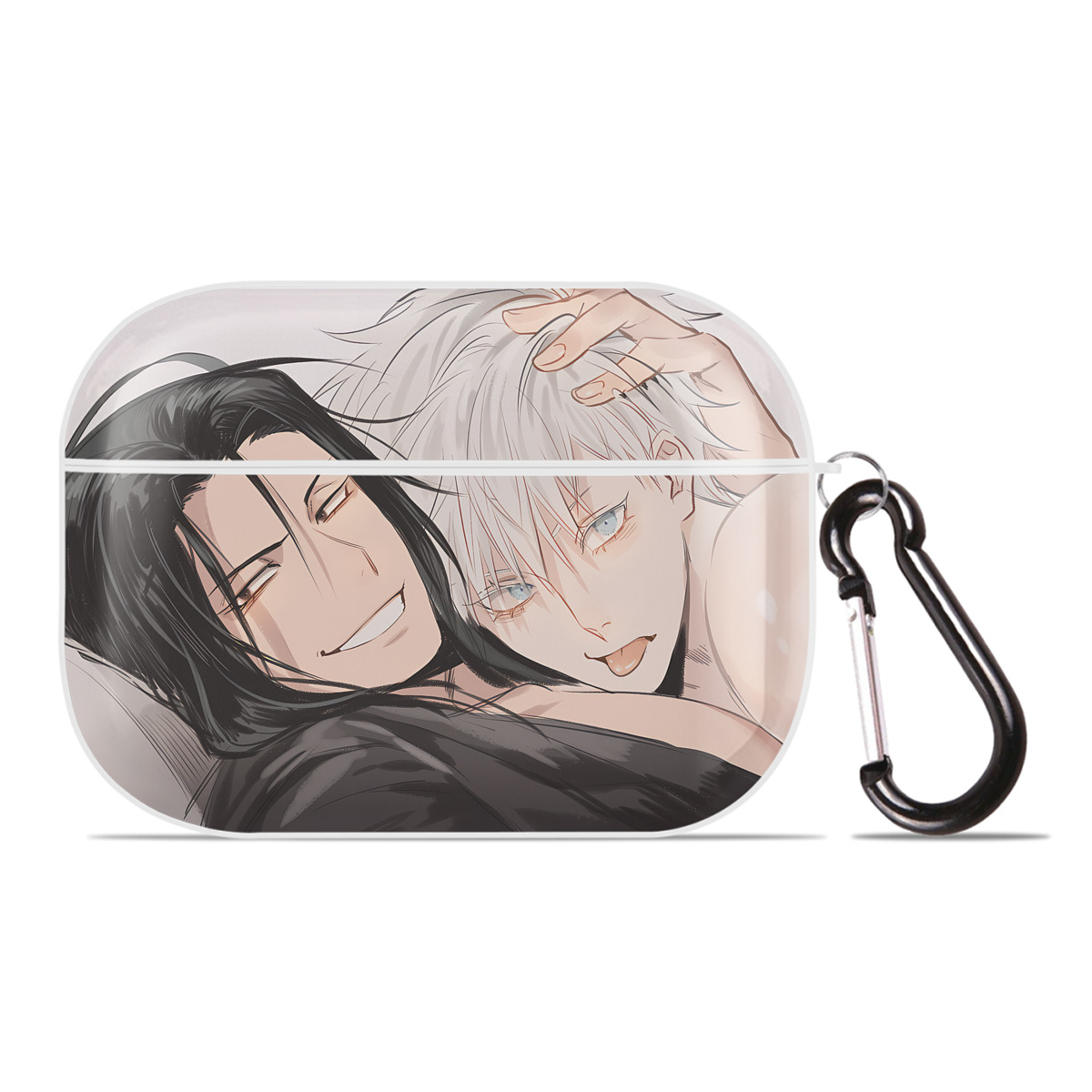 （画像用） 呪術廻戦 Jujutsu Kaisen 【AirPods Pro用】ハードシェル保護ケース 耐衝撃・防指紋・カラビナ付き商品仕様