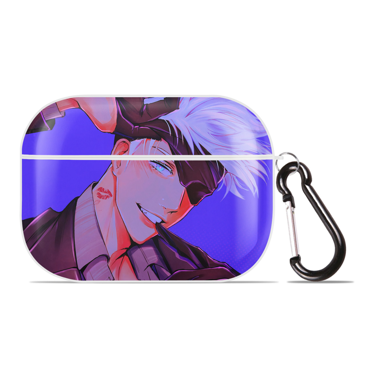（画像用） 呪術廻戦 Jujutsu Kaisen 【AirPods Pro用】ハードシェル保護ケース 耐衝撃・防指紋・カラビナ付き商品仕様