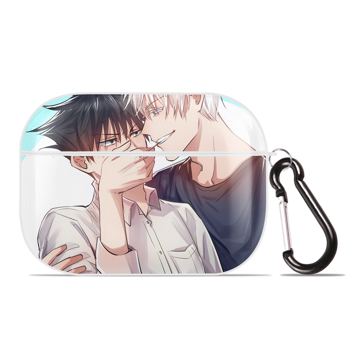 （画像用） 呪術廻戦 Jujutsu Kaisen 【AirPods Pro用】ハードシェル保護ケース 耐衝撃・防指紋・カラビナ付き商品仕様