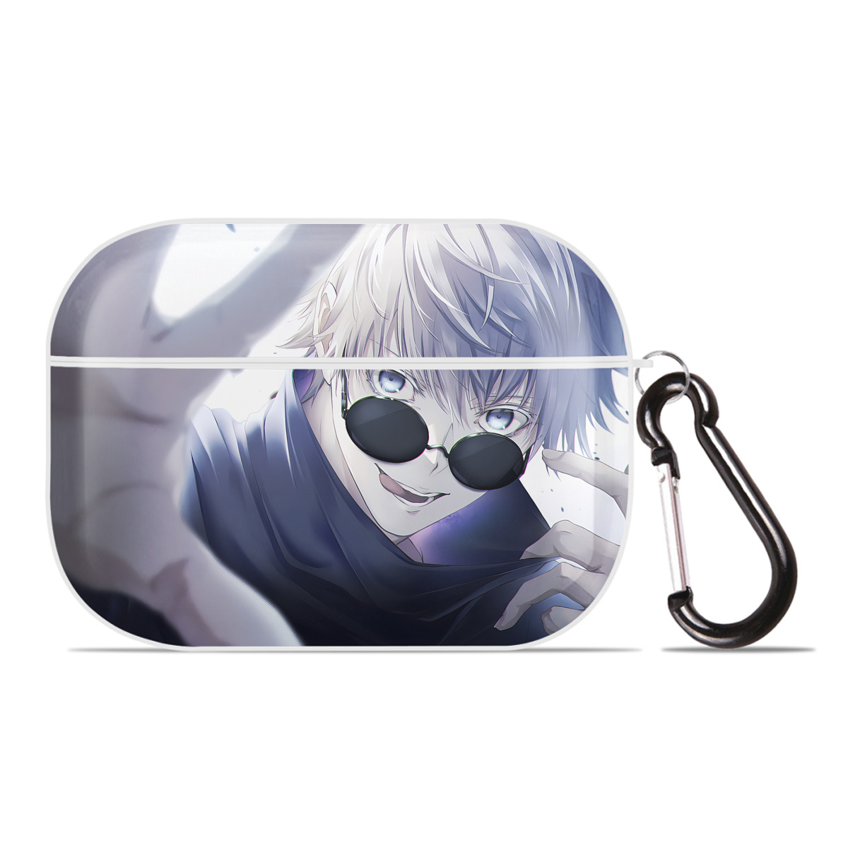 （画像用） 呪術廻戦 Jujutsu Kaisen 【AirPods Pro用】ハードシェル保護ケース 耐衝撃・防指紋・カラビナ付き商品仕様