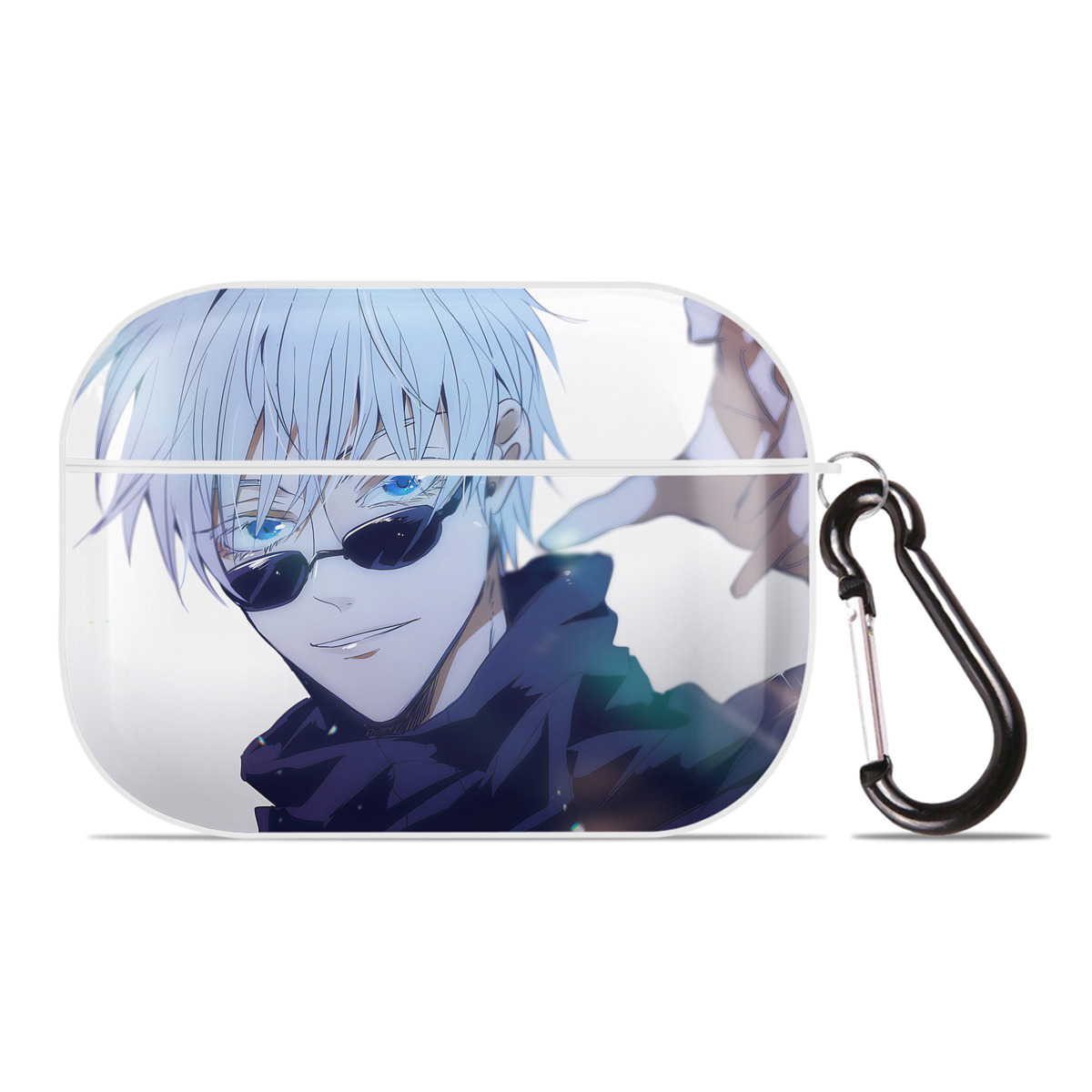 （画像用） 呪術廻戦 Jujutsu Kaisen 【AirPods Pro用】ハードシェル保護ケース 耐衝撃・防指紋・カラビナ付き商品仕様