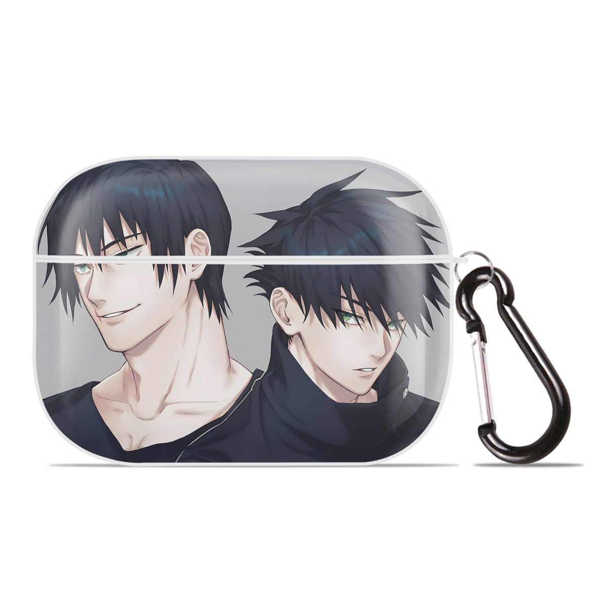 （画像用） 呪術廻戦 Jujutsu Kaisen 【AirPods Pro用】ハードシェル保護ケース 耐衝撃・防指紋・カラビナ付き商品仕様